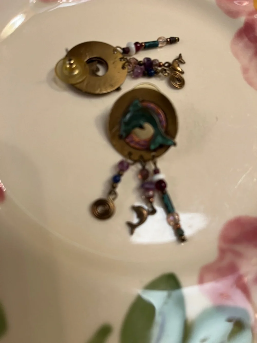 art show no name handcrafted earrings